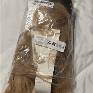 Elegant Two-Tone Hair Extensions